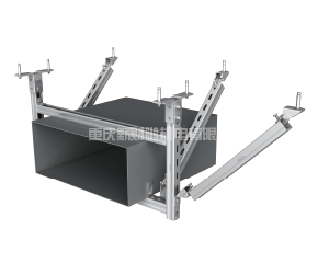 風管門型單側雙向抗震支吊架
